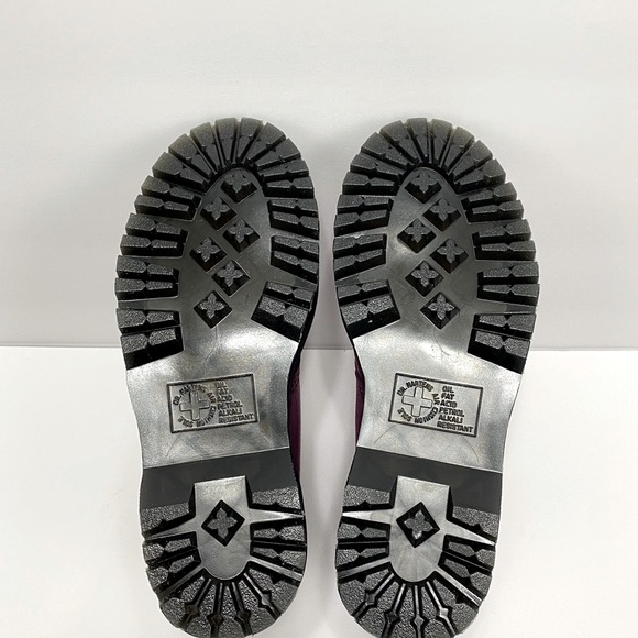 NEW DR MARTENS DEVON HEARD  LEATHER PLATFORM BOOTS - Picture 12 of 12